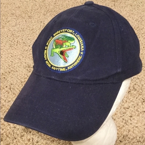 𝅺NOSC SHREVEPORT, LOUISIANA Navy Hat Cap NEW! - Picture 2 of 7